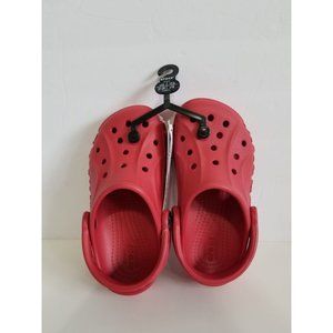 NEW Genuine Crocs Kids Shoes Red 8-2